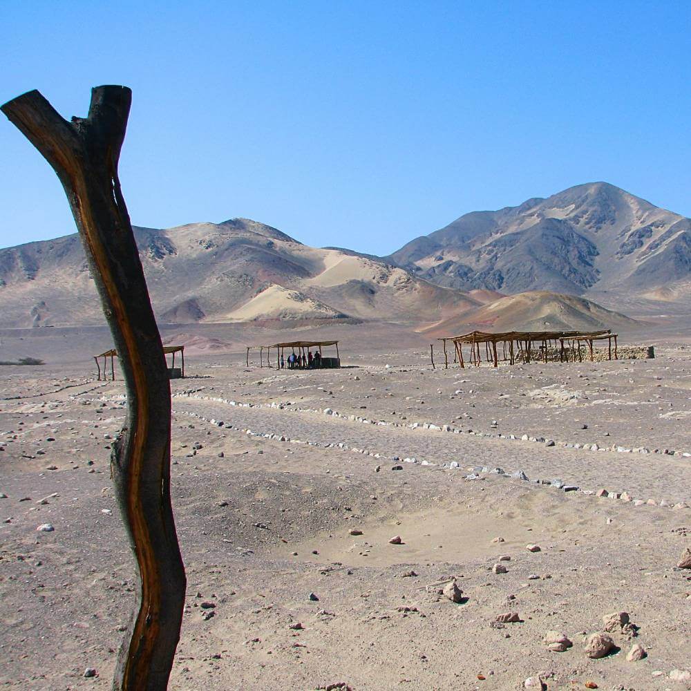 Private Tour to Chauchilla Cemetery in the Nazca Valley in Peru.