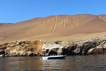 Kandelaber-Figur auf der Halbinsel Paracas