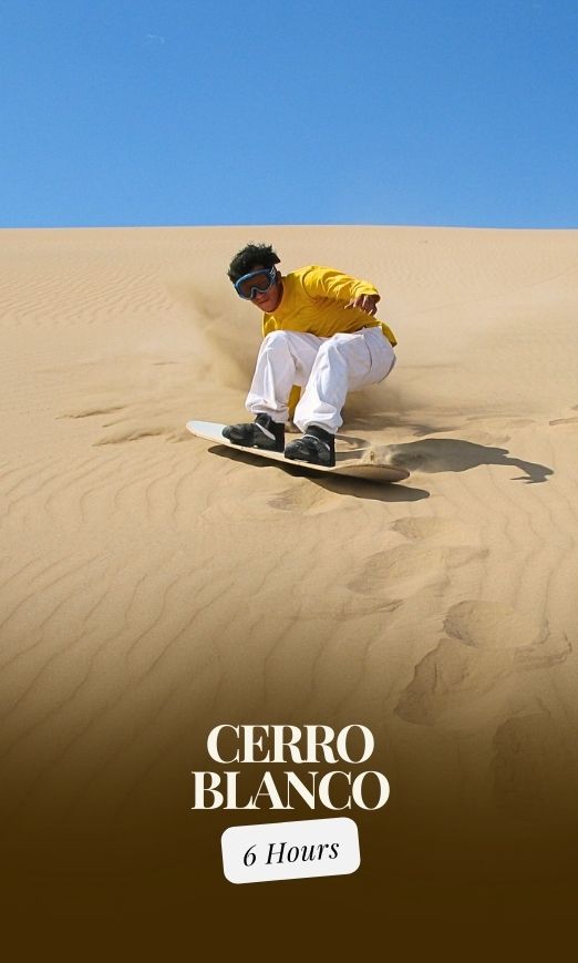 Sandboarding-Tour am Cerro Blanco in Nazca