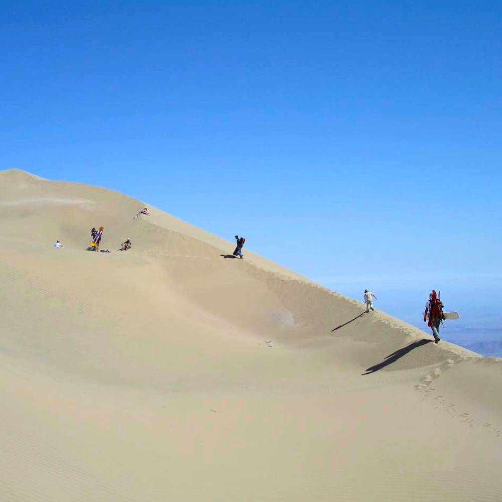 Sandboarding Tour on Cerro Blanco in Nazca Peru