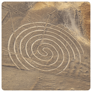 Figura del esp‏iral en la Pampa de Jumana