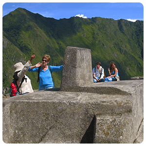 Intiwatana visit in Machu Picchu