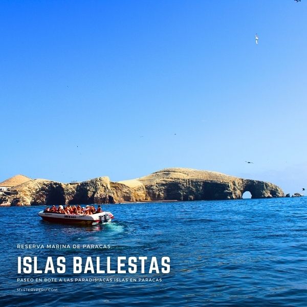 Paseo en bote en las Islas Ballestas.