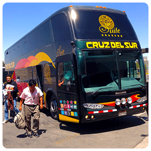 Bus from Arequipa to Nazca