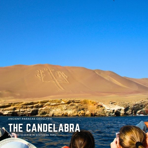 Visit to the Candelabra figure at the Paracas Reserve.
