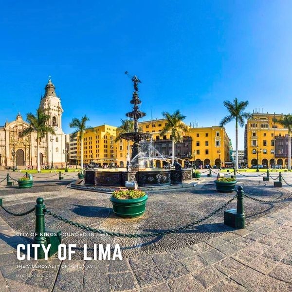 Visiting the city of Lima.