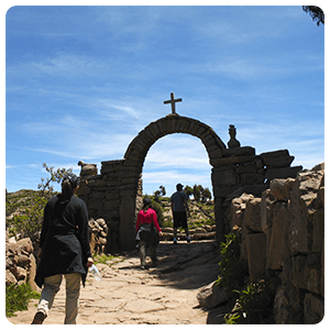 Isla Taquile del Lago Titicaca