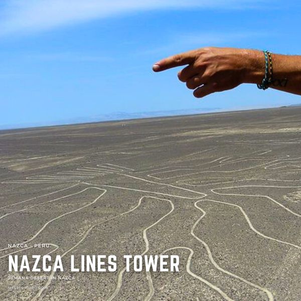 Nazca Lines Tower - Tree Figure