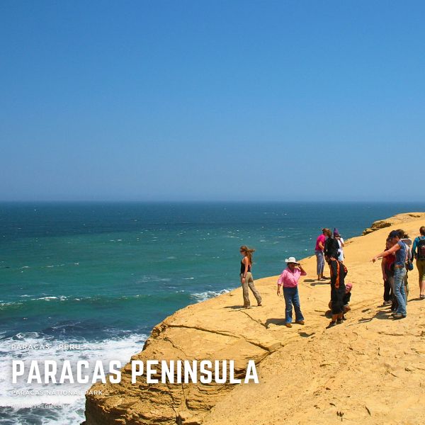 Paracas Peninsula in Southern Peru