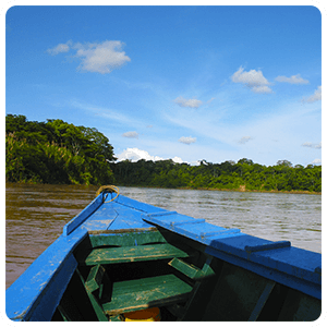 Paseo en el Rio Tambopata