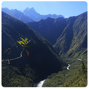 Rio Vilcanota en el Camino Inca