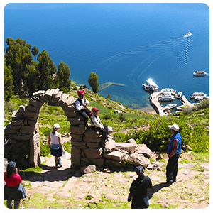 Stone Arch of Taquile Island