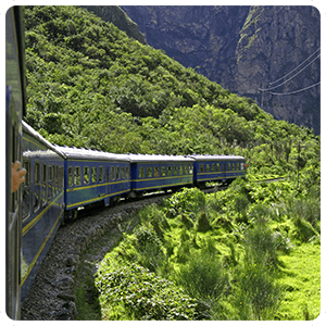 Tren a Machu Picchu