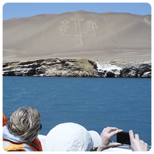 Candelabra Geoglyph in Paracas