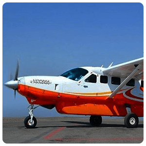 Cessna Grand Caravan en el aeropuerto de Ica