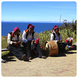 Hombres Musicos de Taquile