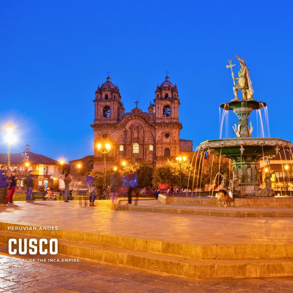 Tour to the City of Cusco.