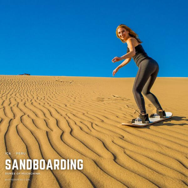Sandboarding Experience in Huacachina desert