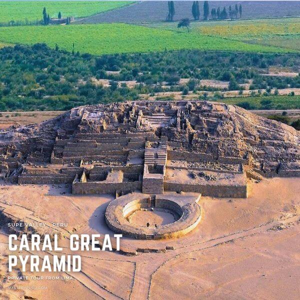 Caral Ancient Architecture