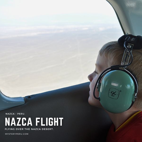 Flying over the Nazca Desert - Private Flight