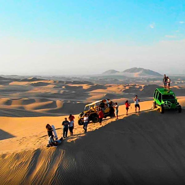 Dune Buggy Tour round the Huacachina Desert.