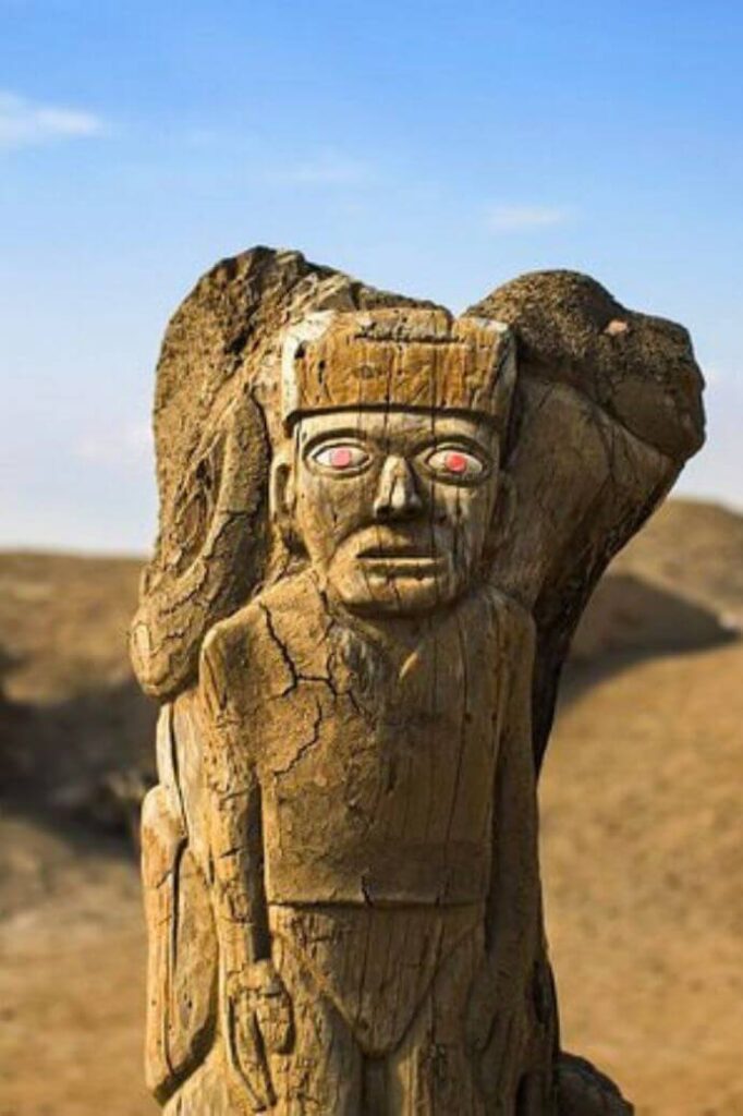 Chan Chan Ruins, a UNESCO World Heritage in Peru.