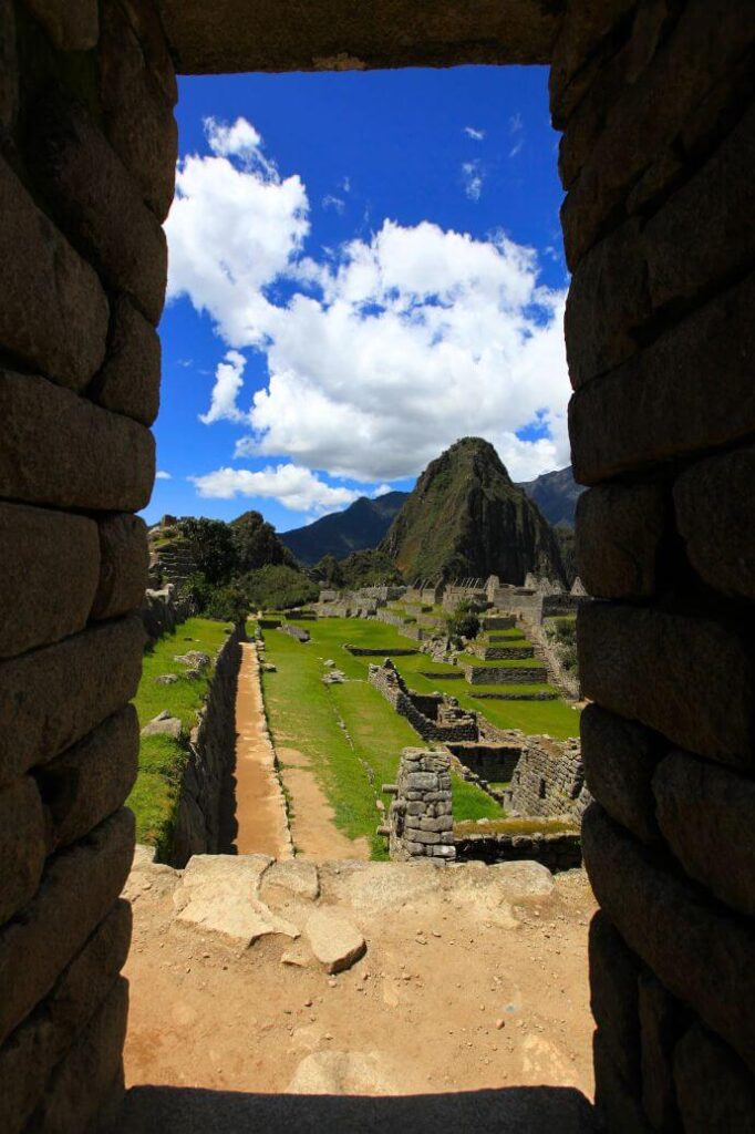 Machu Picchu, one of the best destinations in Peru.