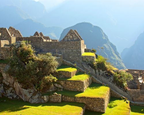 Majestic view of Machu Picchu, Peru’s iconic Inca citadel.