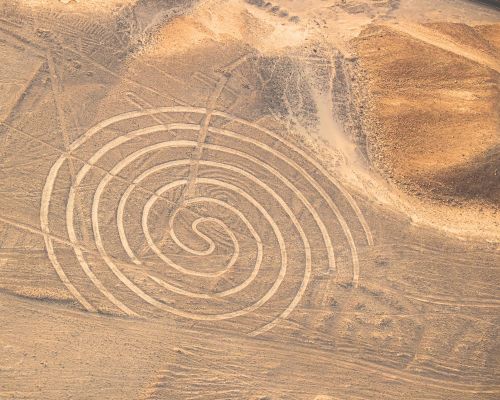 Fly over the Nazca Lines with a private aircraft service.