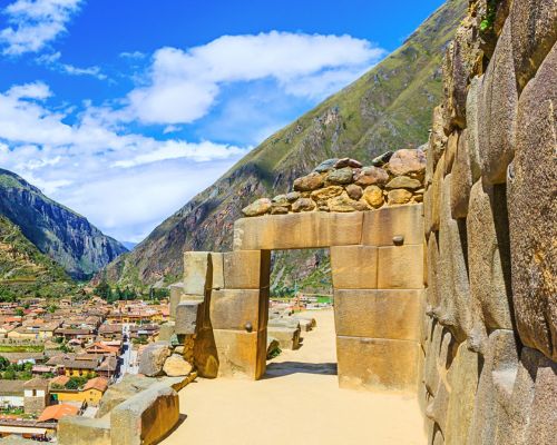 Ollantaytambo ruins: A masterpiece of Inca engineering.
