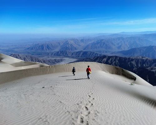 Hike Cerro Blanco and enjoy epic desert views.