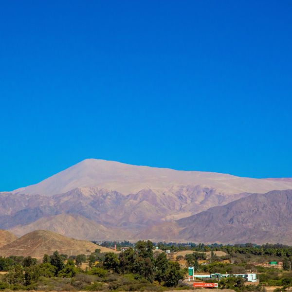 Panoramic View of Cerro Blanco Sand Dune in Nazca.
