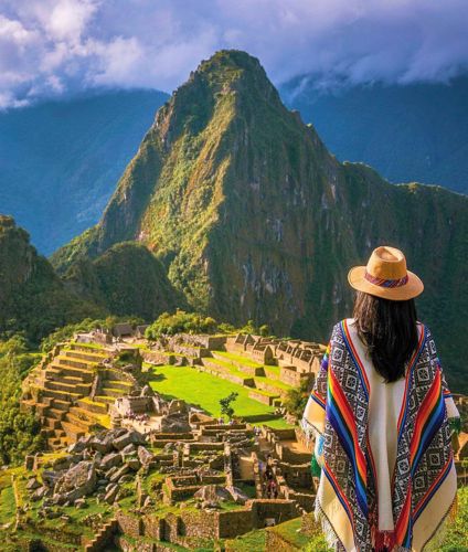 Sacred citadel of Machu Picchu, Inca marvel on the Mystic Peru tour.