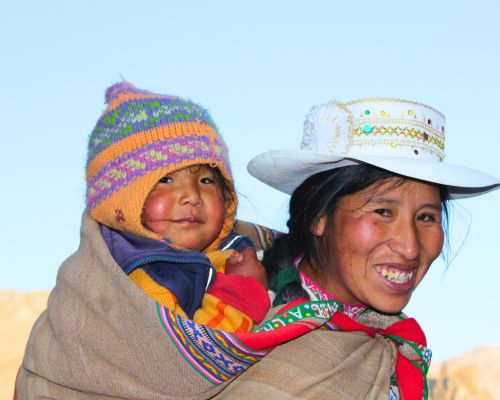 Colca Woman from the town of Chivay.
