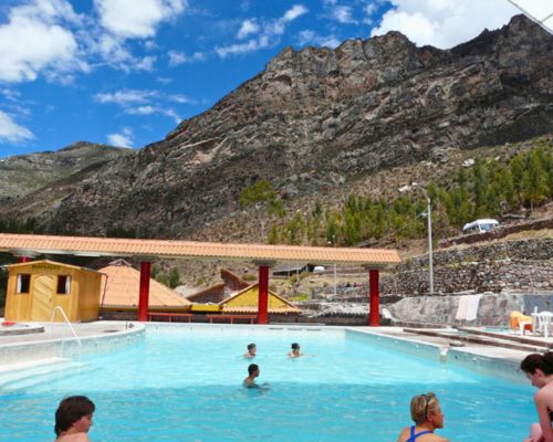 Hot Thermals visit on our tour to the Colca Canyon.