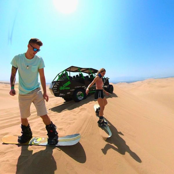 Sandboarding Tour at the Pisco Desert.