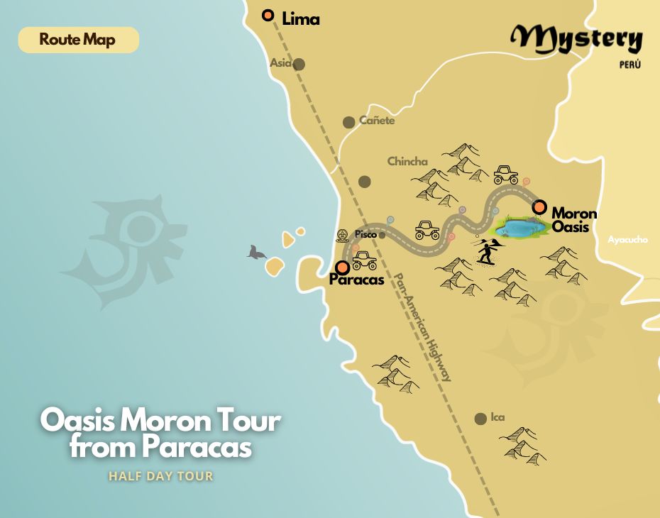 Route Map to the Moron Oasis.
