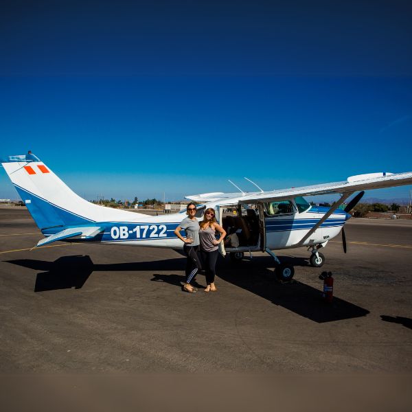Nazca Lines Tour from Lima by Bus – Plane at Nazca Airport