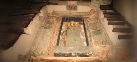 Original tomb of the Lord of Sipán discovered in Huaca Rajada