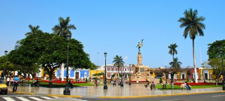 Trujillo Plaza de Armas and Freedom Monument